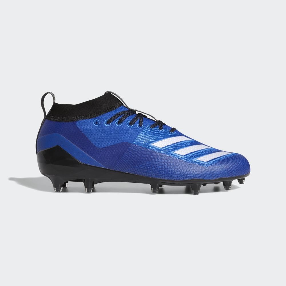 Ghete Fotbal Adidas adizero 8.0 Barbati Romania - Albastru Regal/Albi/Negrii F35179